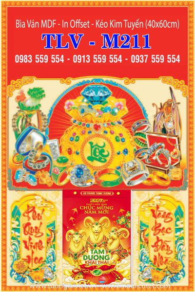 Bìa lịch treo tường Xuân Phát Tài